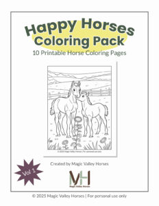 Happy Horses Coloring Pack