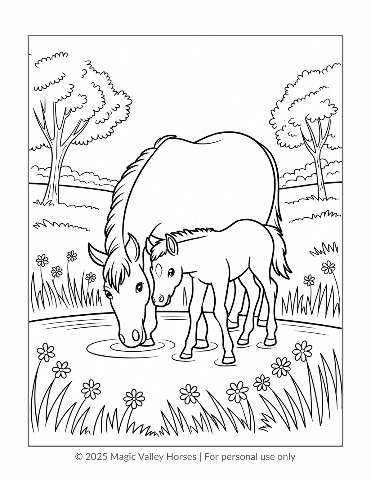 Peaceful Pastures sample page 2