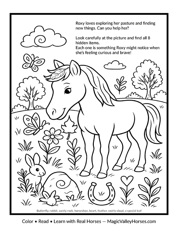 Learn with Roxy activity page preview