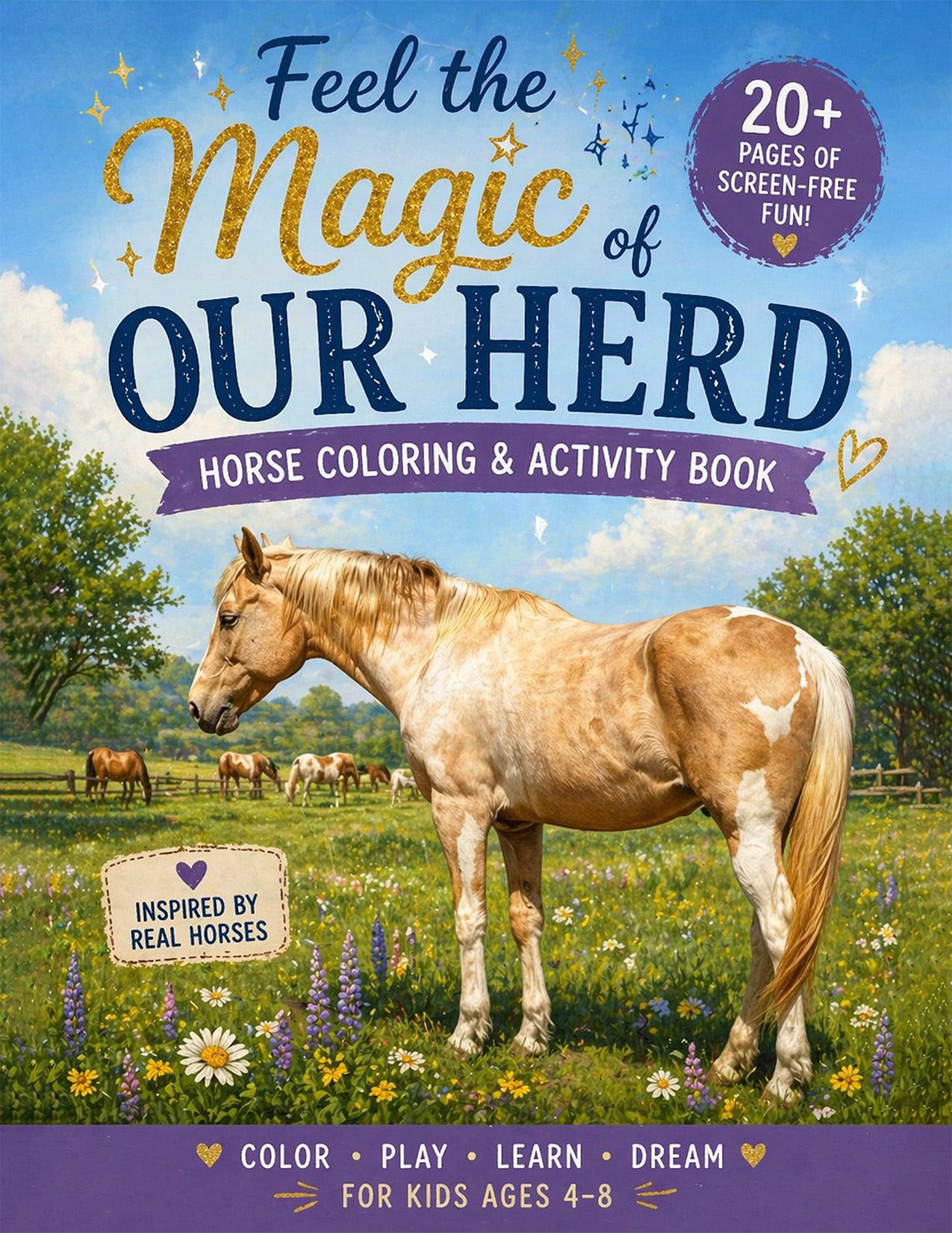 Free Horse Coloring & Activity Book