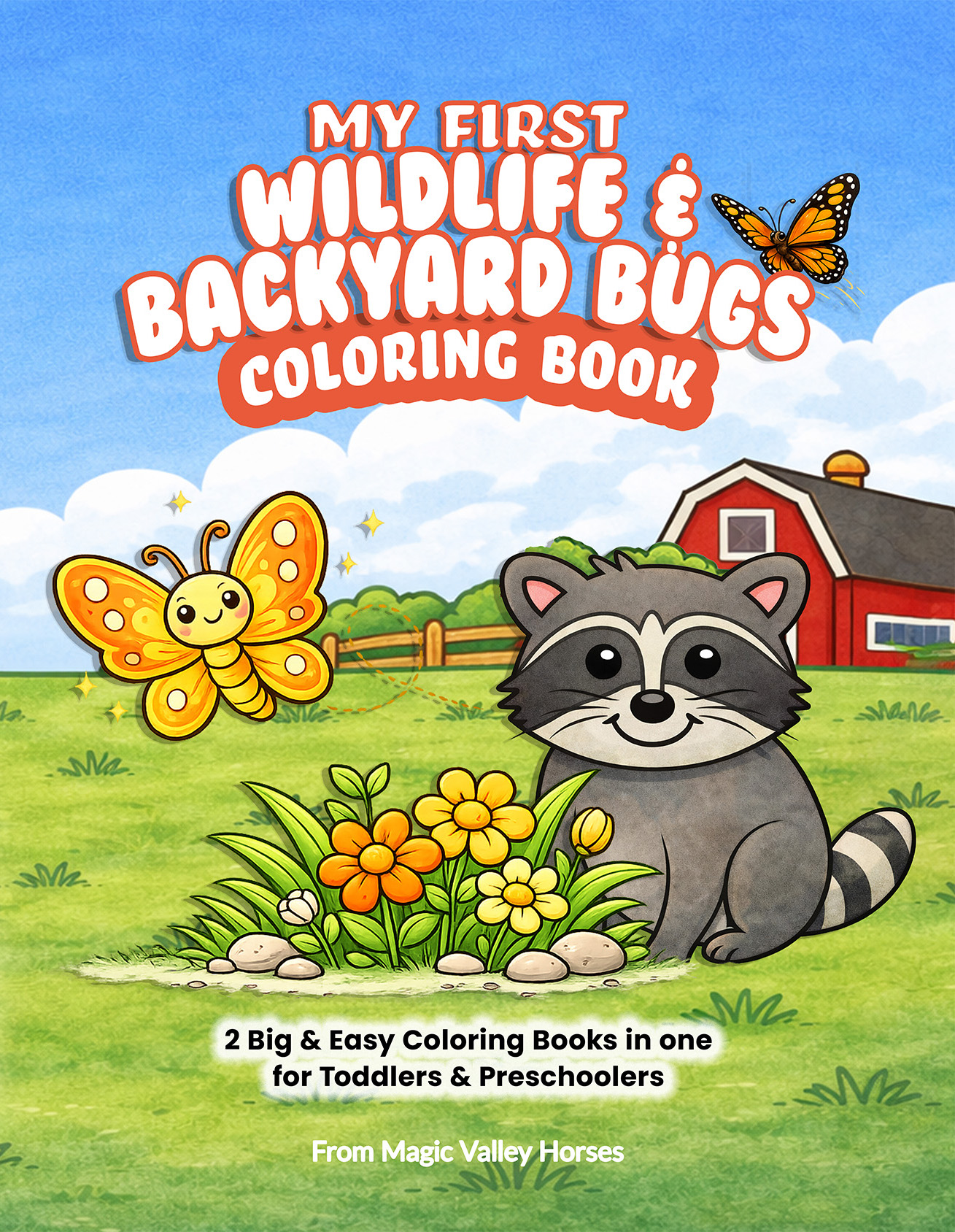 My First Wildlife and Backyard Bugs Coloring Book cover