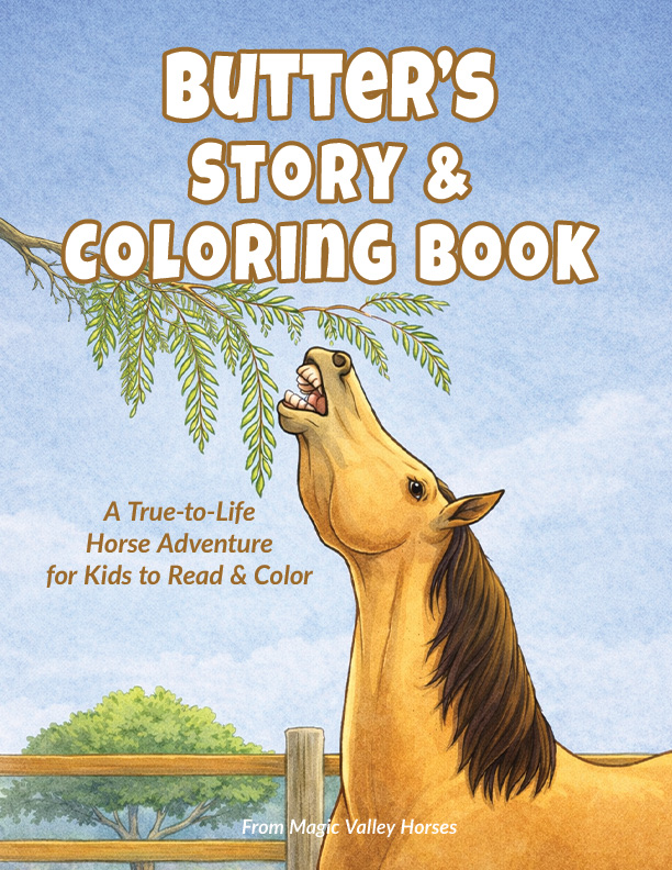 Butter’s Story & Coloring Book